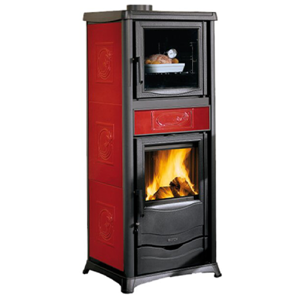 Poêle a bois ROSSELLA PLUS FORNO.165 CERAMICA