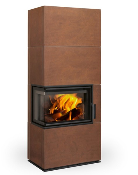 Poêle cheminée à bois SOLID L